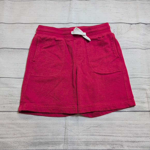 8/9 Primary Red Terry Shorts - Picture 1 of 5
